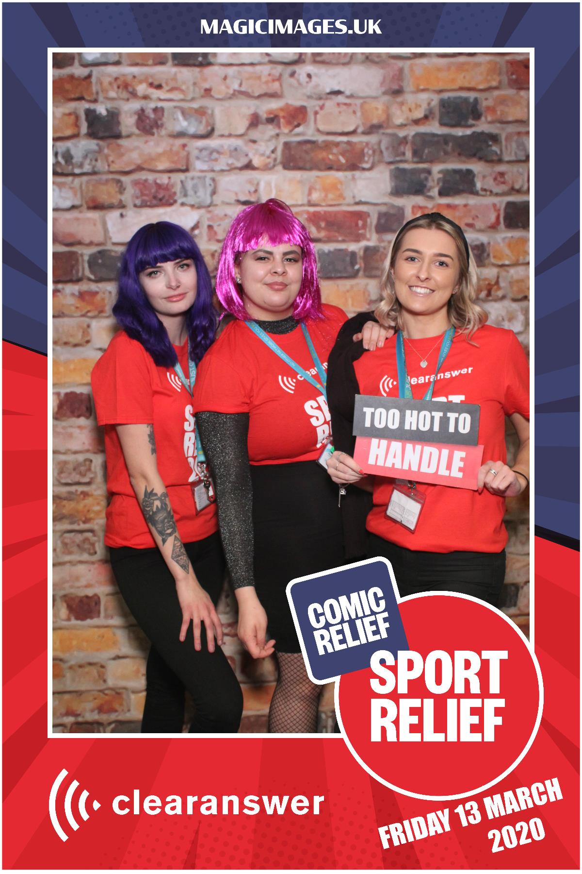 Clear Answer Sport Relief | View more photos from the event at gallery.magicimages.uk/u/MagicImages/Clear-Answer-Sport-Relief